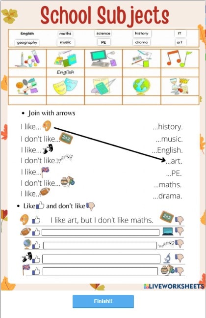 School Subjects by francopedrero4